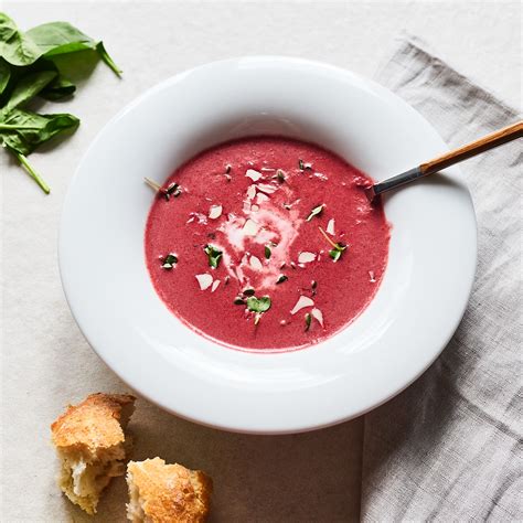 Vegan Beet Soup with Coconut Milk & Ginger - Delice Recipes