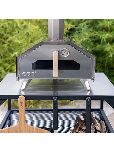Ooni Large Modular Outdoor Kitchen Table/BBQ Trolley, Black | Modular outdoor kitchens, Outdoor ...