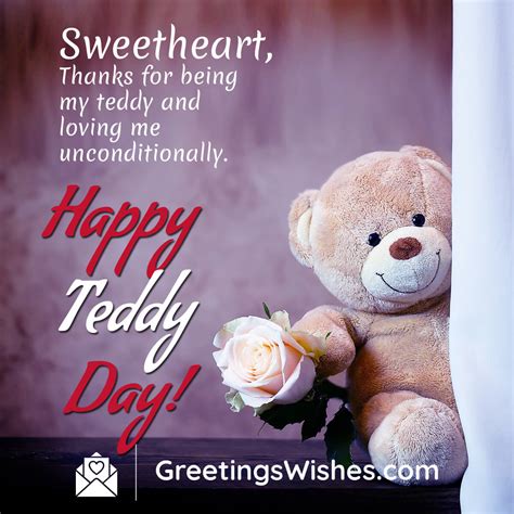 Teddy Day Wishes (10th February) - Greetings Wishes