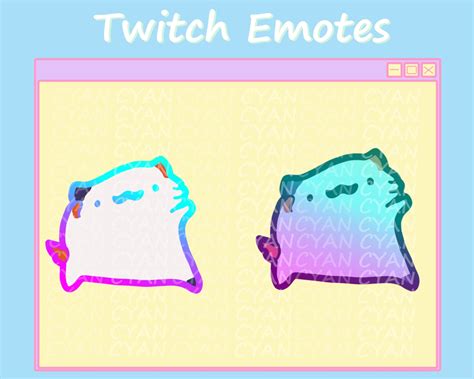 Animierte Emotes für Twitch, Discord, Youtube, Tanzende Katze, Tanzkatze, Meme, Kitty, Meow ...