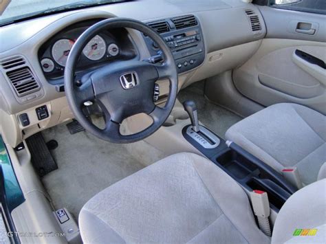 2001 Honda civic interior colors