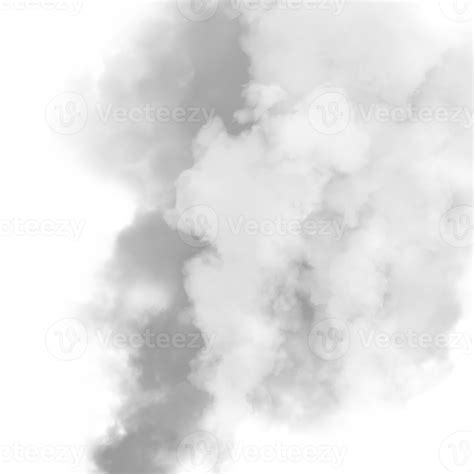 Black and white steam smoke simple brushes effect 14340104 PNG