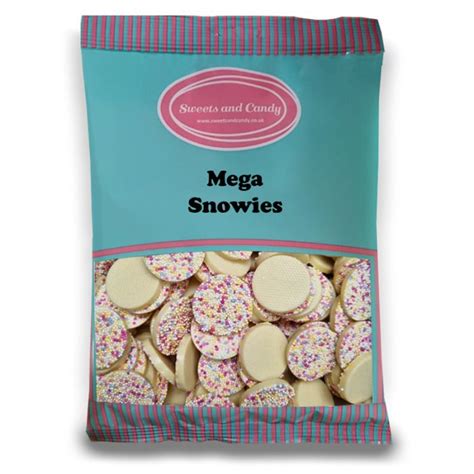 Mega Snowies 1Kg - Pick and Mix Sweets - Retro Sweets - Traditional ...