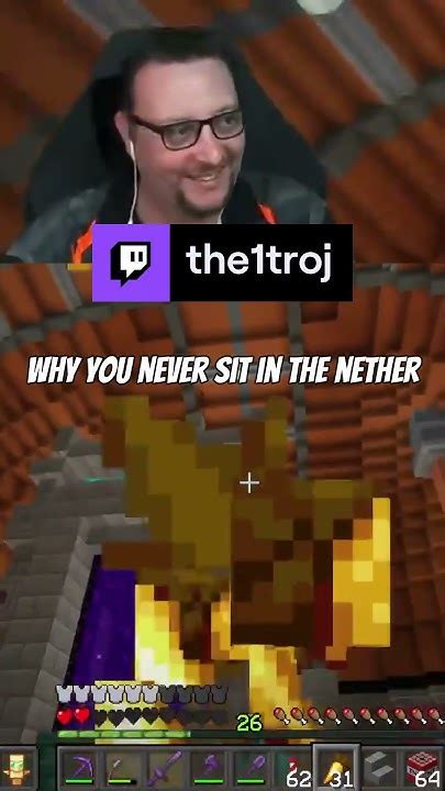 Why You Should Never Sit In The Minecraft Nether - YouTube