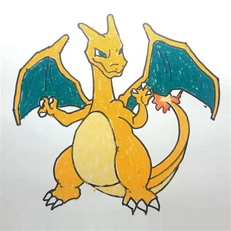 Pokemon Charizard Drawing at GetDrawings | Free download