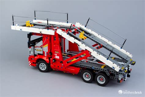 LEGO Technic 42098 Car Transporter Review-22 - The Brothers Brick | The Brothers Brick