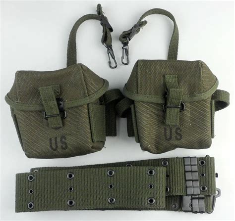 Vietnam War Us Army M1956 Ammo Pouch M16a1 Pouches Pack Case Bag M1956 ...