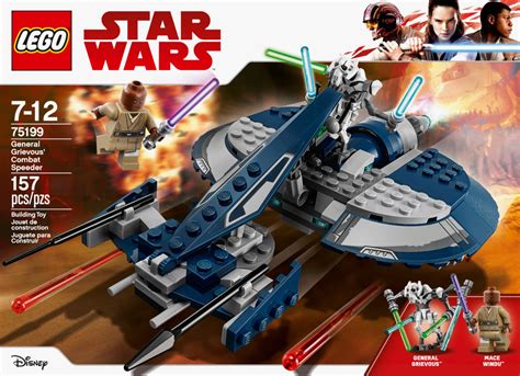 Best Buy: LEGO Star Wars General Grievous' Combat Speeder Building Set 75199 Blue 6212558