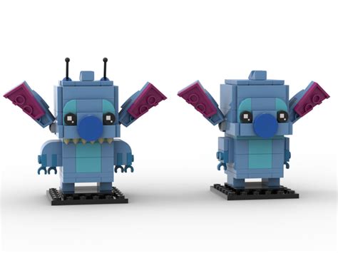 LEGO MOC Stitch Brickheadz by Trex2020 | Rebrickable - Build with LEGO