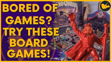 Bored of Games? Try These Board Games! - YouTube