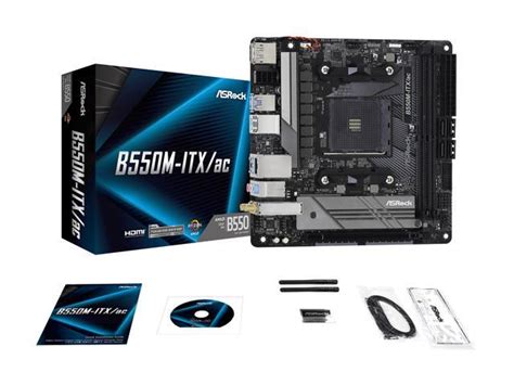 ASRock B550M-ITX/AC AM4 Mini ITX AMD Motherboard - Newegg.com