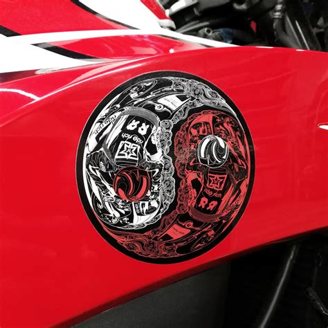 Master of Self Vinyl Sticker - Custom Motorcycle Decals | Ride Rich