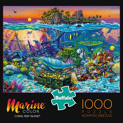 Coral Reef Island, 1000 Pieces, Buffalo Games | Puzzle Warehouse