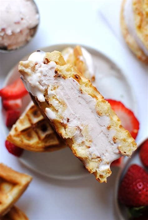 For an easy summer dessert, try any one of these waffle ice cream ...