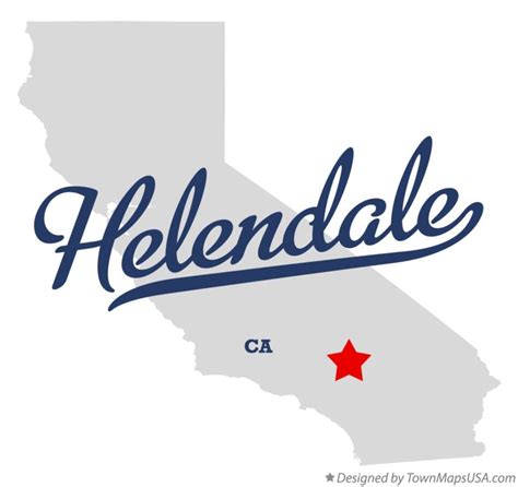 Map of Helendale, CA, California