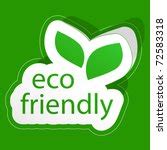 Eco Friendly Product Sticker Free Stock Photo - Public Domain Pictures