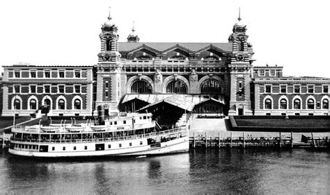 Ellis Island, early 1900s | Ellis island, Island, Tower bridge