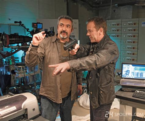 Jon Cassar directing Kiefer Sutherland in 24: Live Another Day - 24 Spoilers