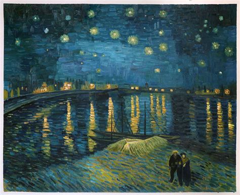 Starry Night Over the Rhone - Vincent van Gogh Paintings