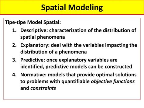 PPT - SPATIAL MODELING PowerPoint Presentation, free download - ID:3162682