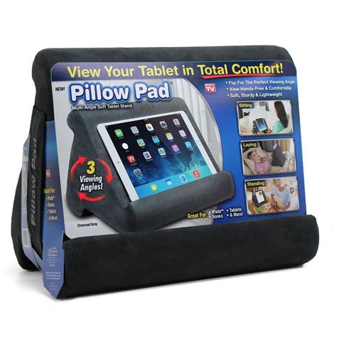 As Seen on TV Pillow Pad - Gray in 2021 | Tablet pillow, Tv pillow, See on tv