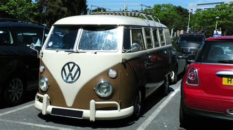 VW Volkswagen Vintage Campervan Free Stock Photo - Public Domain Pictures