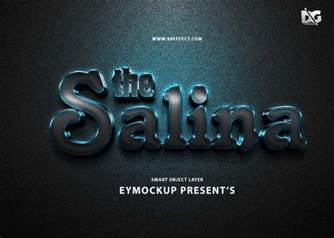 Free 3D Modern Text Effect PSD - 99Effects