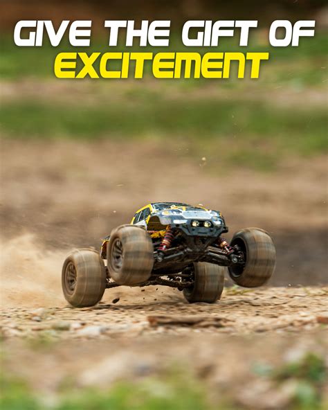 1:16 Scale RC Cars 36+ km/h – Brushed - Black/Yellow - LAEGENDARY