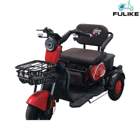 Wholesale FULIKE Custom 3 Wheel Electric Scooter Bike Electric Mobility ...