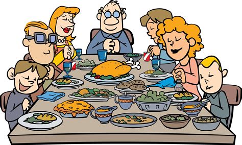 Thanksgiving Dinner Clip Art - ClipArt Best