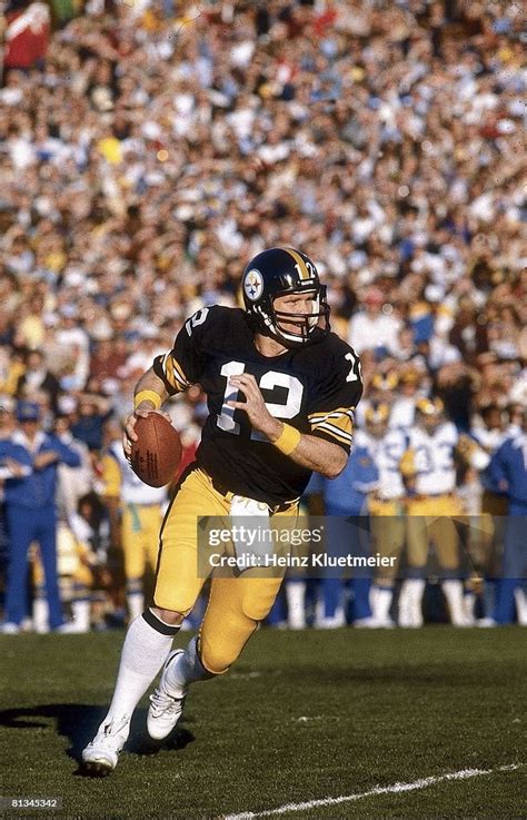 Super Bowl XIV, Pittsburgh Steelers QB Terry Bradshaw in action vs... News Photo - Getty Images