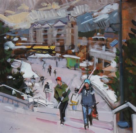 Whistler Village Gondola Area #1 by Jim Vest | Mountain Galleries