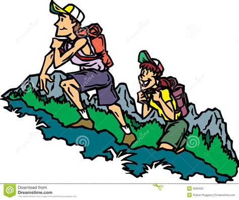 Mountain Hiking Clipart | Free download on ClipArtMag