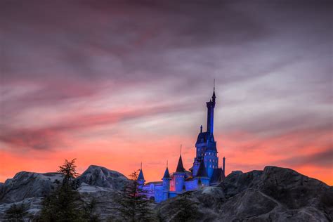 Magic Kingdom - Beast's Castle Sunset | Jeff Krause | Flickr