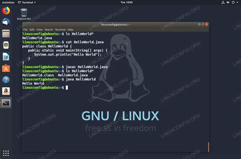 Java Hello World example on Linux - LinuxConfig