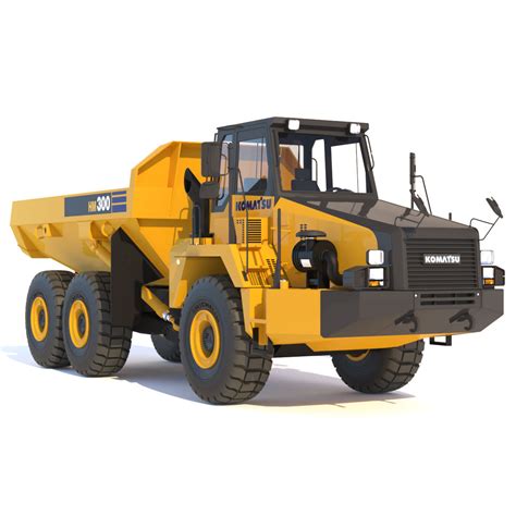 Komatsu HM3005 Articulated Dump Truck Specs and Dimensions - VeriTread