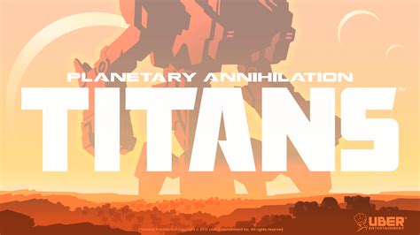 Planetary annihilation titans wallpaper - rtstiger