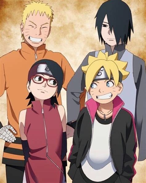 Naruto Sasuke and his children Naruto Shippuden Sasuke, Anime Naruto ...