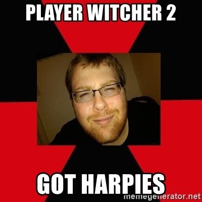 Player Witcher 2, Got harpies - Jesse Cox - Meme Generator