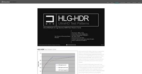 HLG-HDR - UltraHD Test Patterns