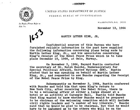 Martin Luther King Jr. Declassified: 9 Primary Source Documents | Gale Blog: Library & Educator ...