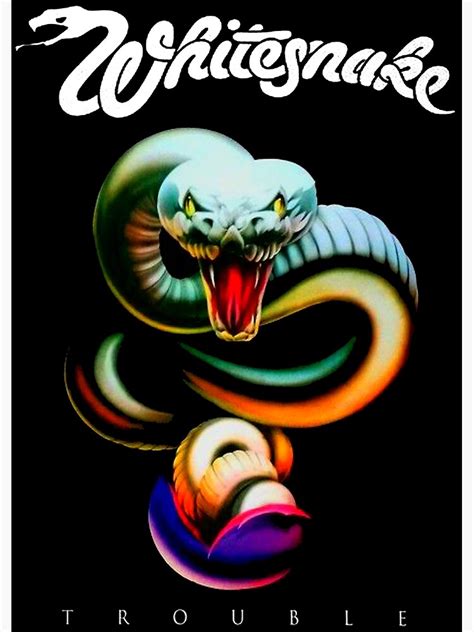 "whitesnake new logo" Poster for Sale by McMeekin24 | Redbubble