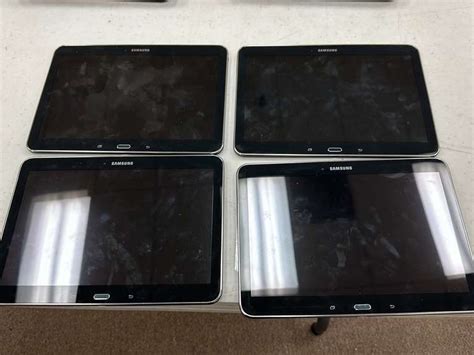 (4) Verizon 4G Samsung Galaxy Tablets - Gavel Roads Online Auctions