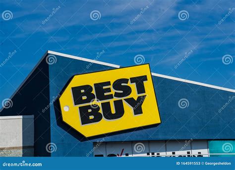 Best Buy Logo Sign editorial stock photo. Image of corporate - 164591553