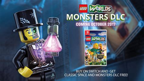 Monsters DLC Pack Coming to LEGO Worlds