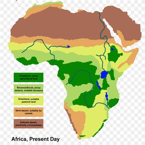 Africa Savanna Map Grassland Geography, PNG, 1320x1320px, Africa, Area ...