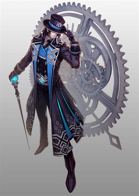 ArtStation - Time Magician, OH JEONGHWAN | Fantasy character design ...