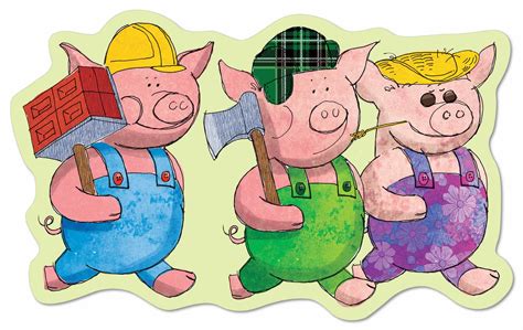 Fairytale Characters - Three Little Pigs