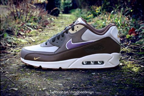 Atmos x Nike Air Max 90 'Viotech' Custom on Behance