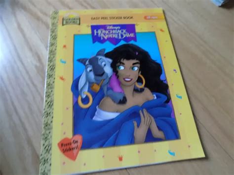 DISNEY HUNCHBACK OF Notre Dame Coloring and Sticker Book NEW £11.95 - PicClick UK